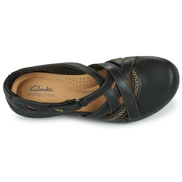 Clarks Women's Collection Roseville Step mary jane Flats shoes - Picture 2 of 8